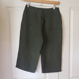 Coldwater Creek Linen Capri-tagless